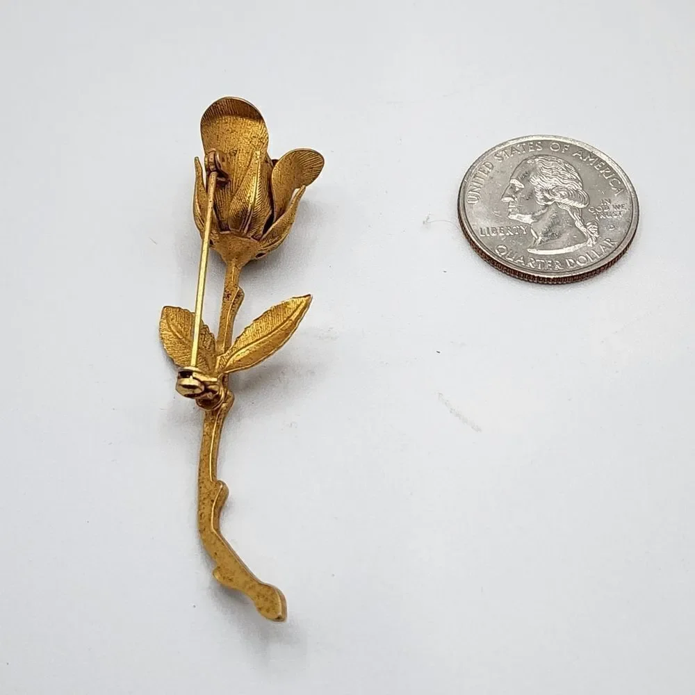 Vintage Rose brooch